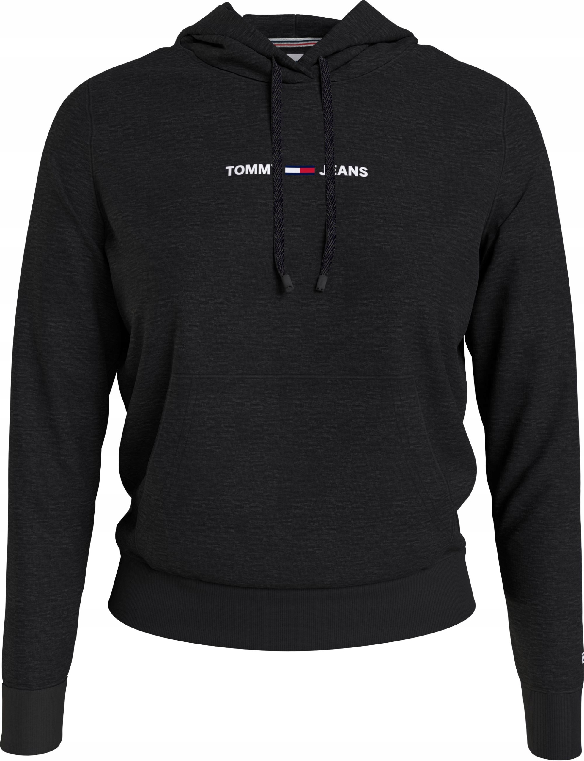 Tommy Hilfiger Dámská Zateplená Mikina Tjw Linear Logo Hoodie Black L