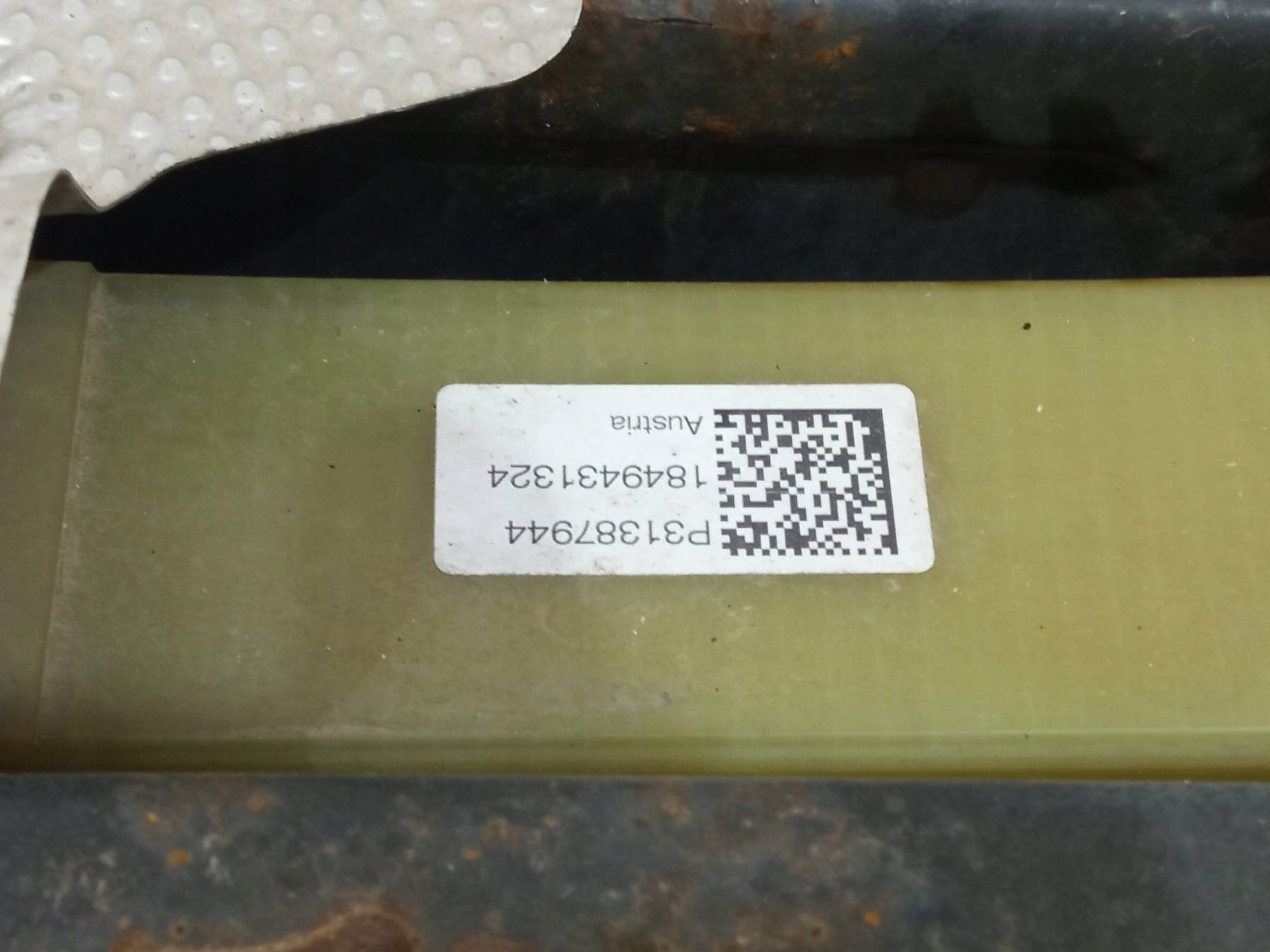 axle beam springing rear part AWD 4X4 Volvo S60 III (2018-2024)