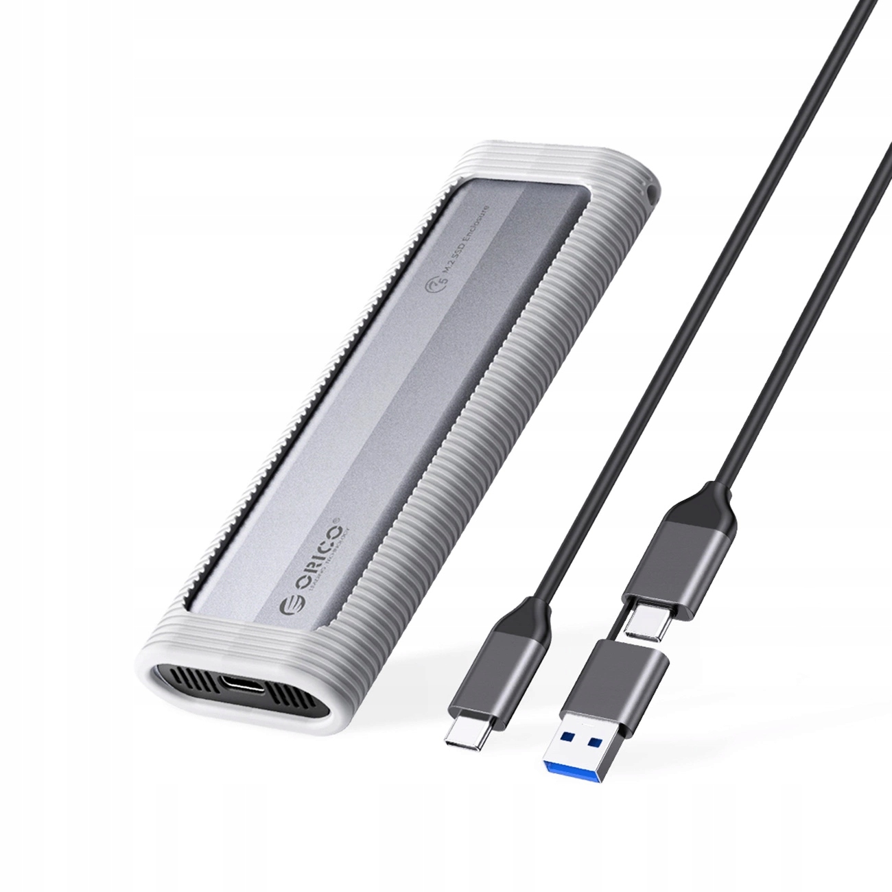 Kieszeń dyskowa Orico AXM2F-V1 M.2 Ngff Usb-c 5Gb/s szara