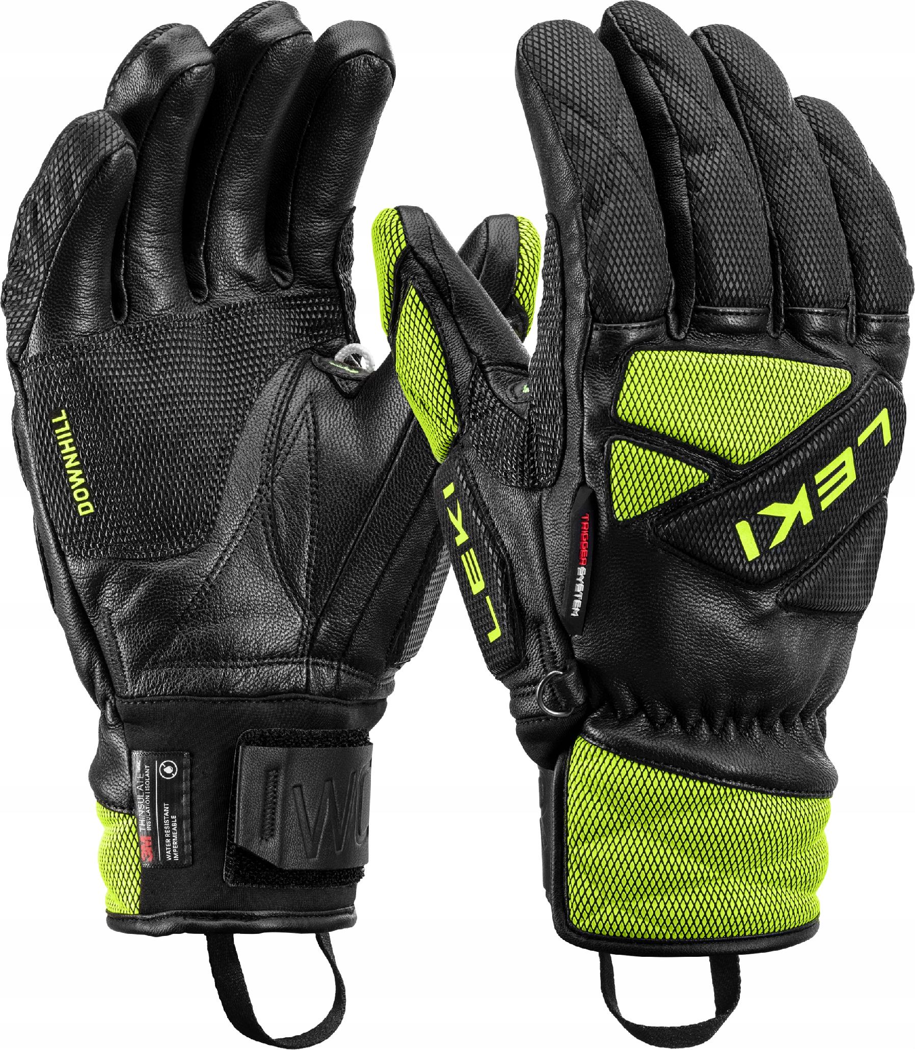 Rękawice narciarskie zjazdowe Leki Worldcup Wcr Venom Dh 3D 654804301 10.0