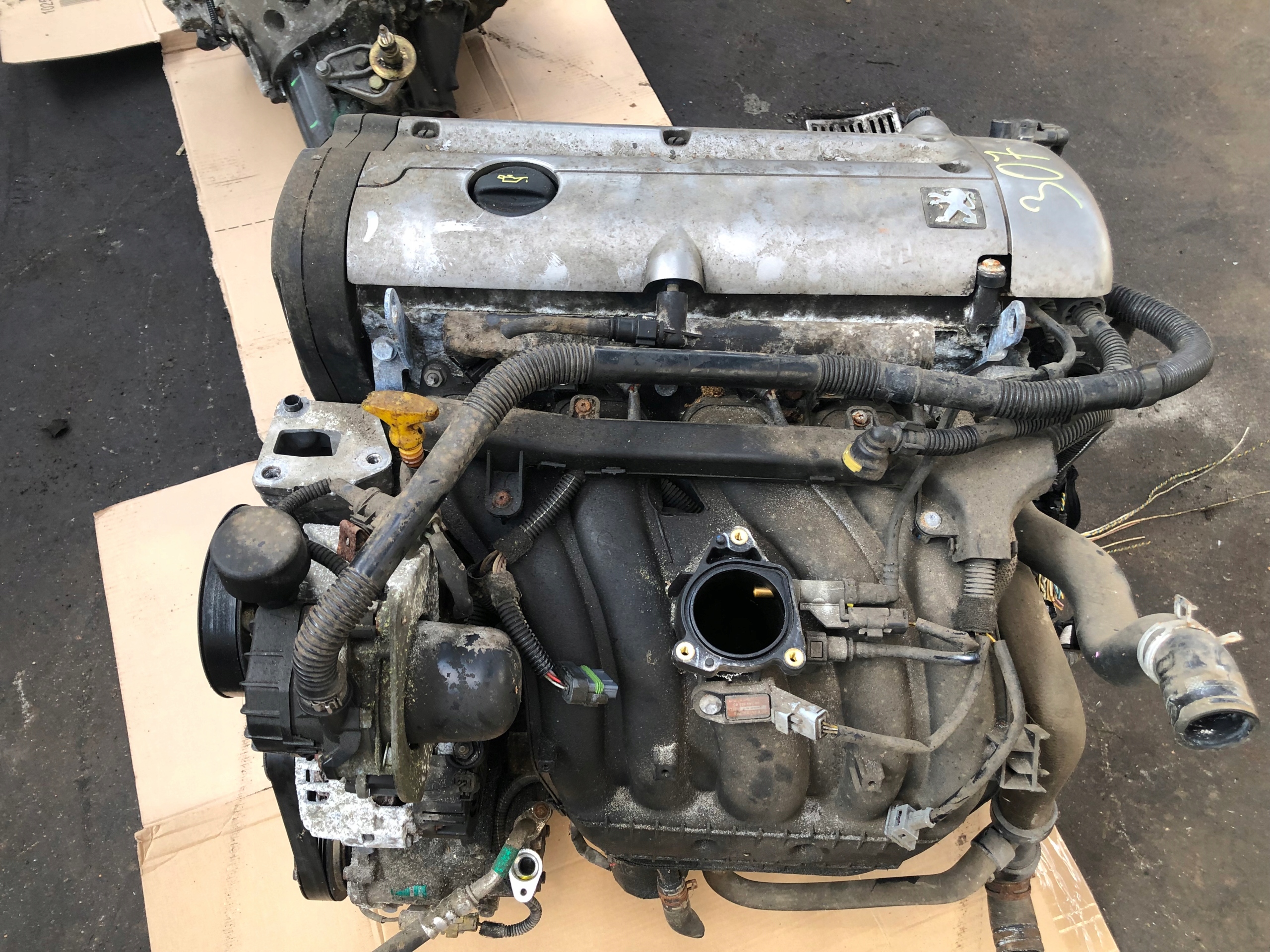 SILNIK 2.0 16V RFN PEUGEOT 307 KOMPLETNY