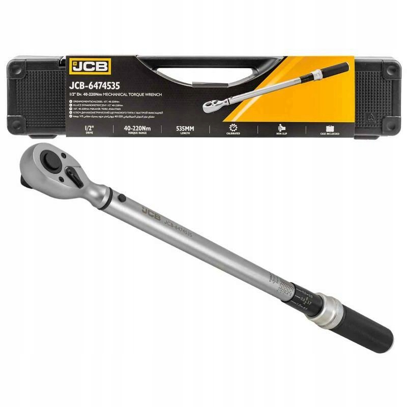 Momentový kľúč 1/2'' 40-220 Nm JCB-6474535