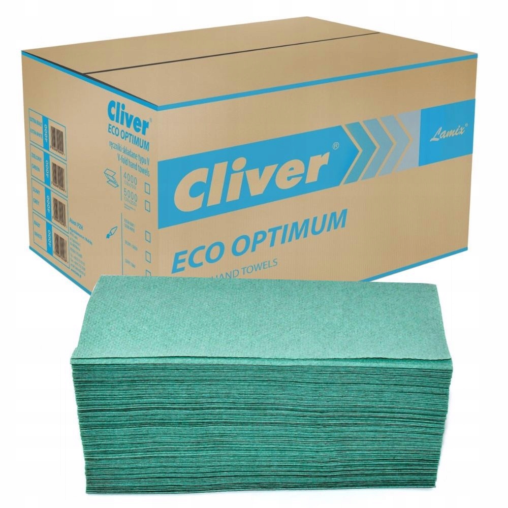 Levně Skládací ručník Zz Cliver Eco Optimum 4000 ks