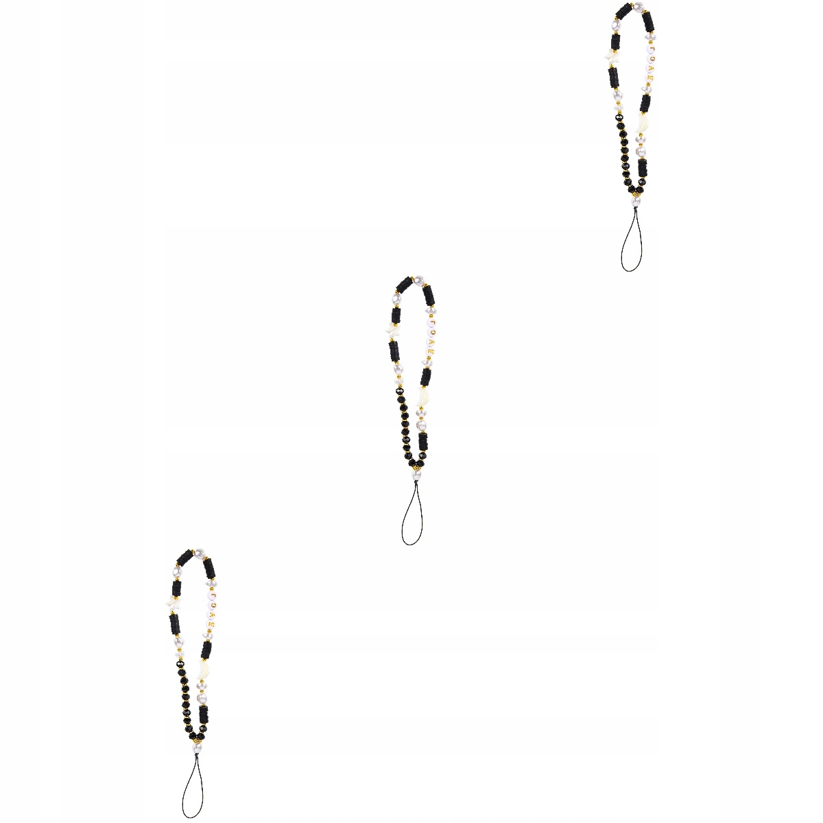 ŁAŃCUCH DO TELEFONÓW KOMÓRKOWYCH STAR MOON MĘSKI 3 SZT Producent inny