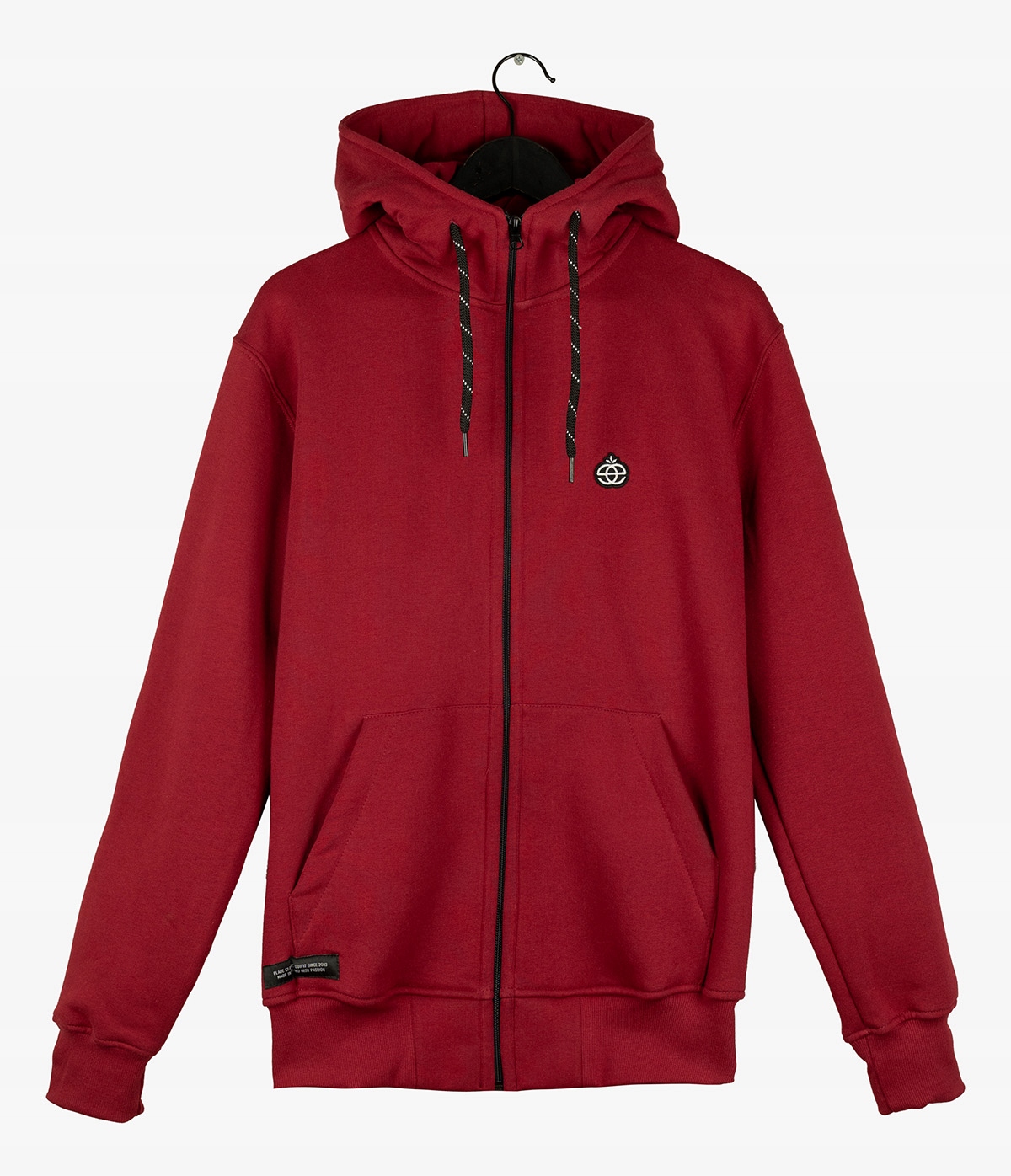 Mikina Elade Zip Hoodie Icon Mini Logo Maroon vel. L