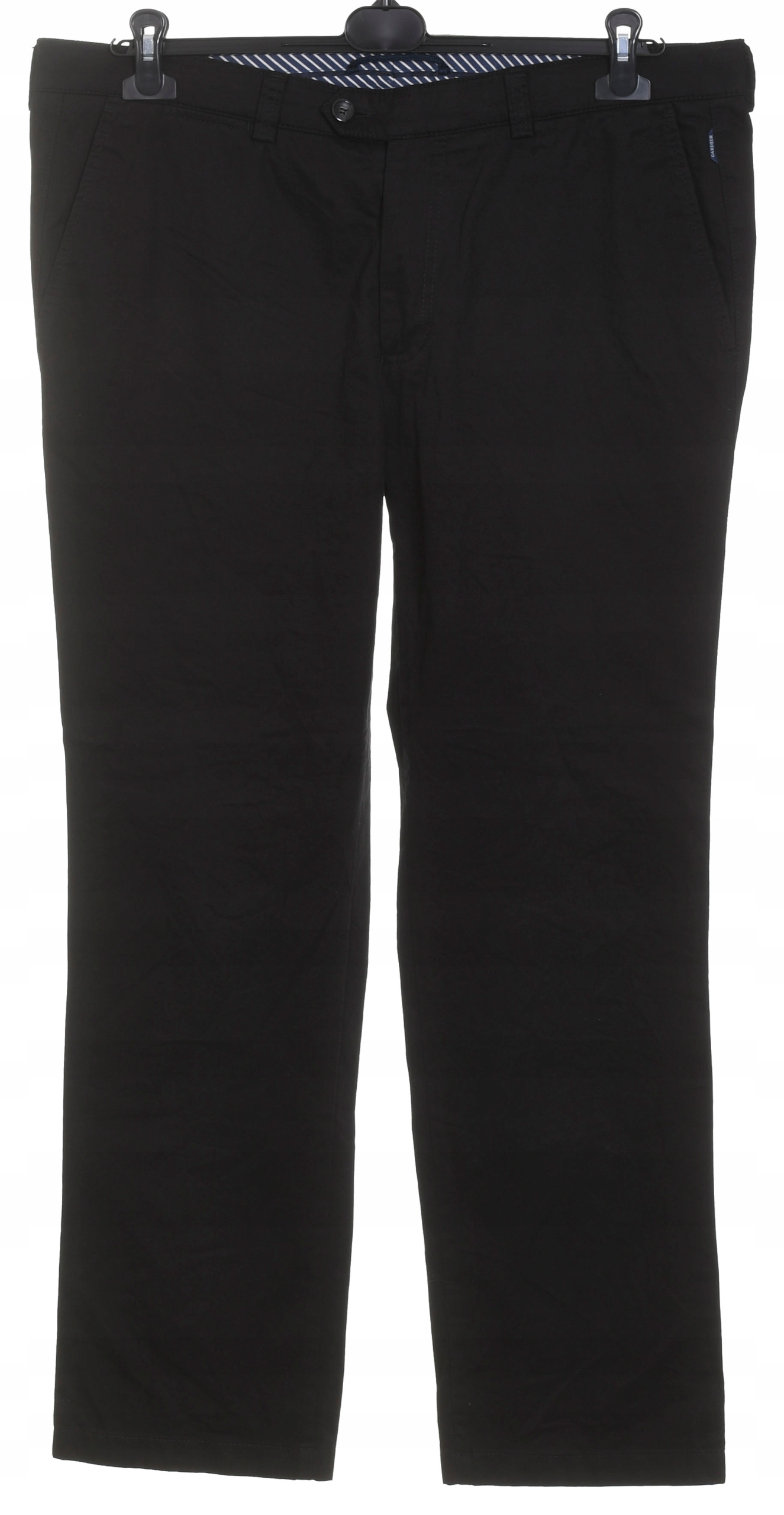 GARDEUR czarne spodnie męskie bawełna strecz W38 L32 Marka Gardeur