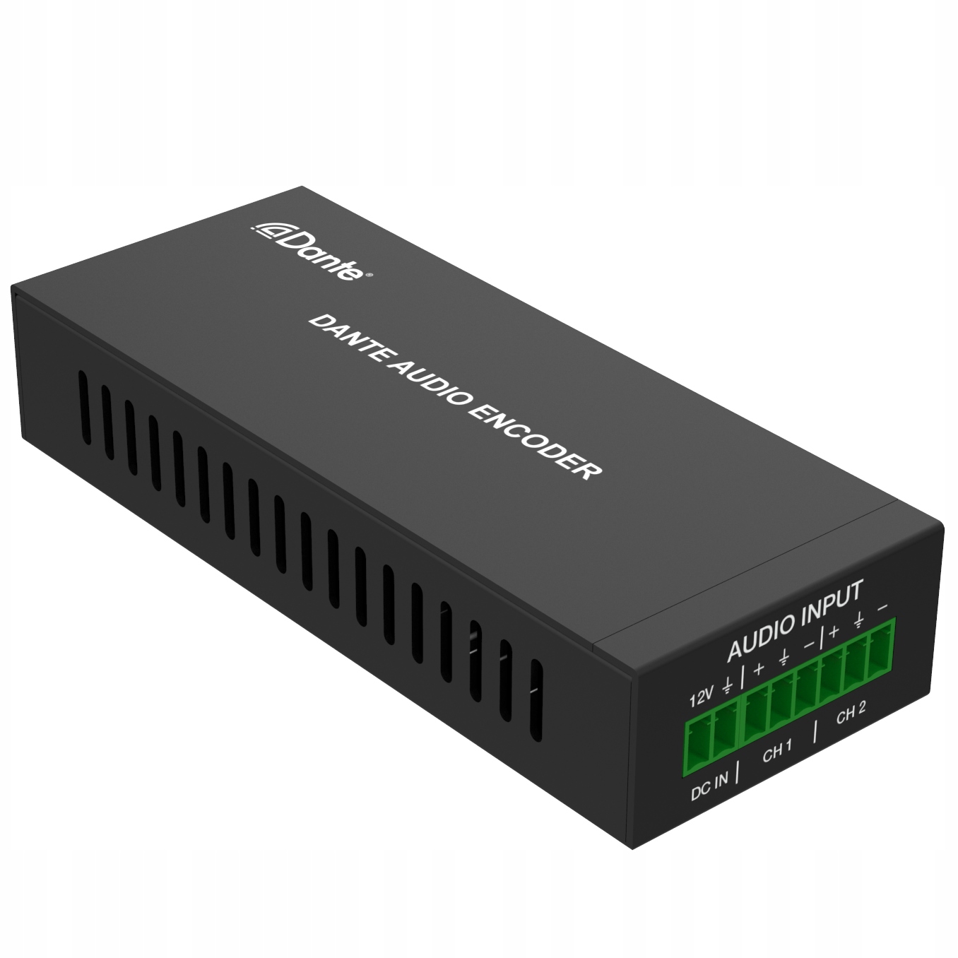 HDP-AUD2ENC Enkoder dźwięku Dante 2-kanałowy