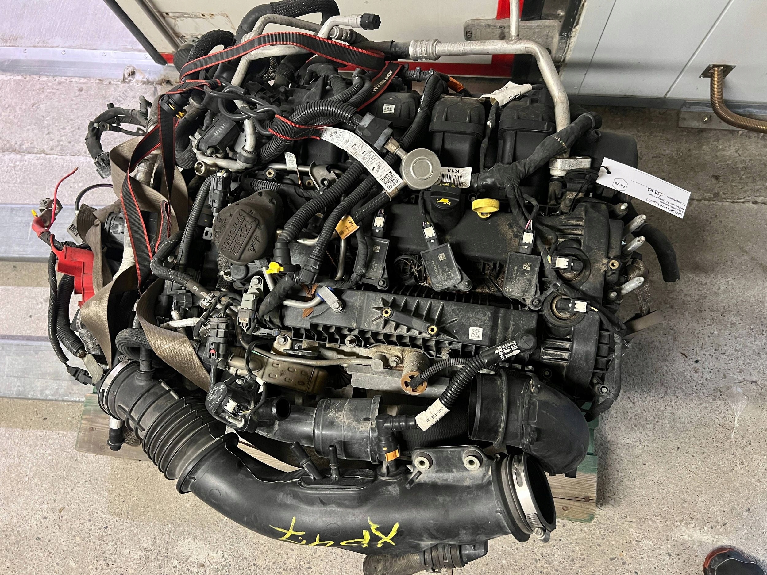 complete engine pillar 2.0L Ford Edge II 2019+