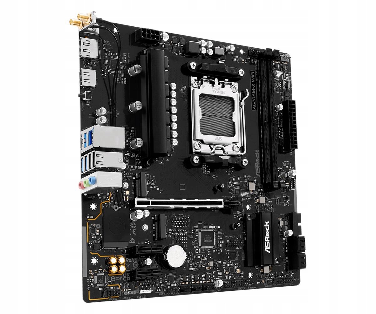 A620AM-X WIFI mATX AM5 DDR5 — 5