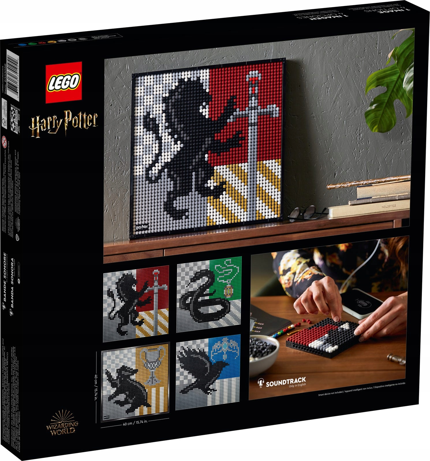 KLOCKI LEGO ART 31201 HARRY POTTER HERBY HOGWARTU Marka LEGO