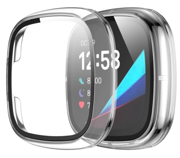 

Pełne Etui Szkło do Fitbit Sense