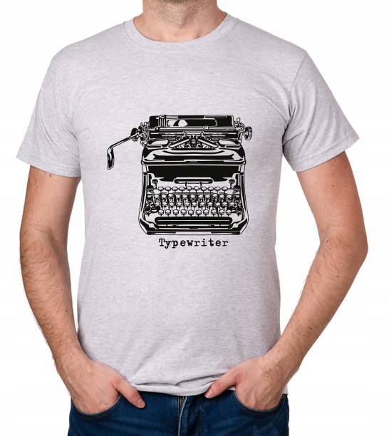 

koszulka Typewriter prezent