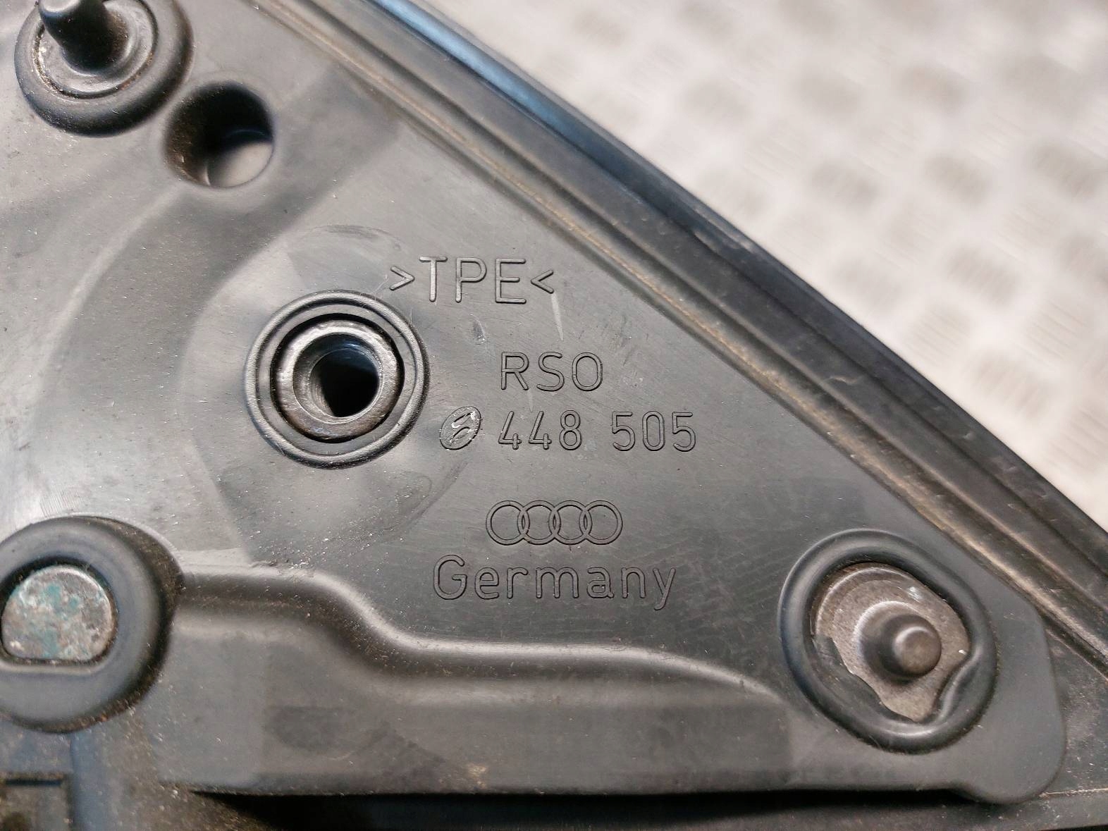 mirror left electrics AUDI A6 C6 448505 LZ7R 5 PIN