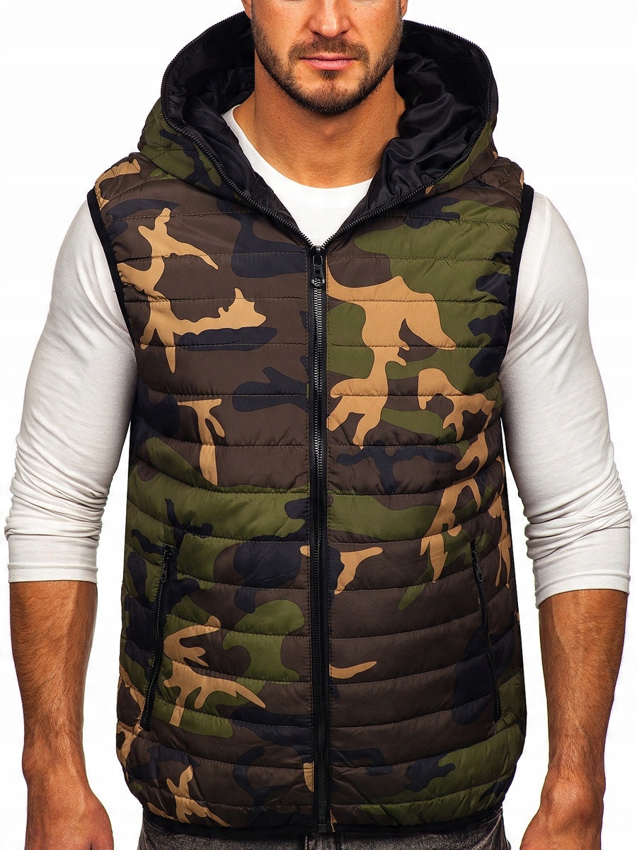 

Bezrękawnik Kamizelka Męska Khaki 7106 Denley_s