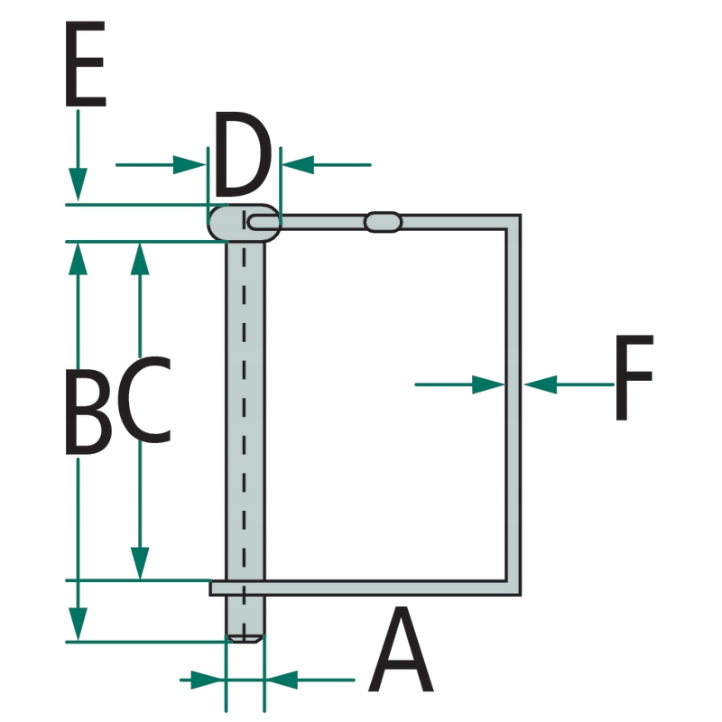 Rurowa zawleczka zatrzaskowa fi 8 mm Numer katalogowy części 20099123