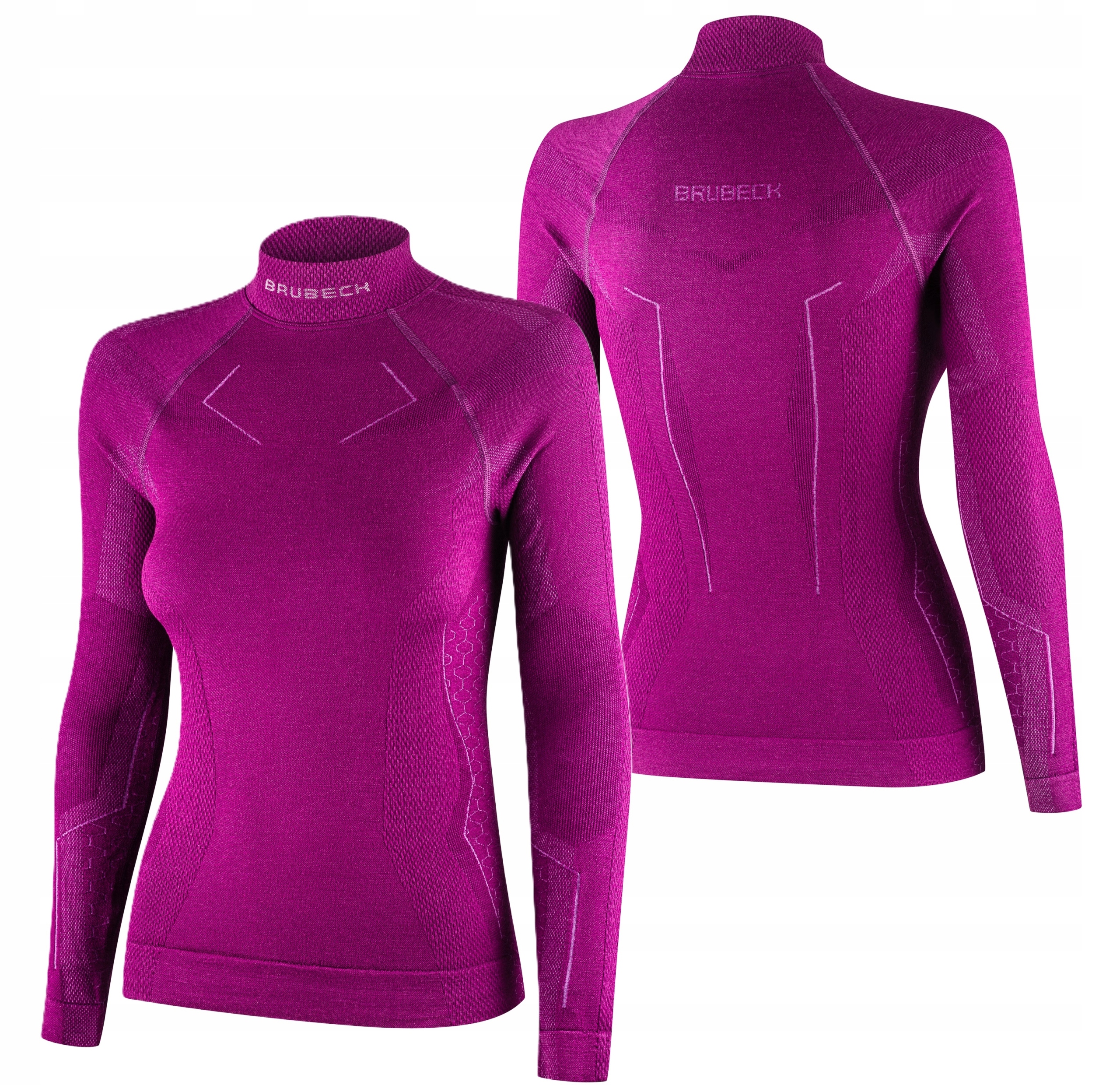Damska bluza termiczna Brubeck Merino do wielu górskich zimowych aktywności