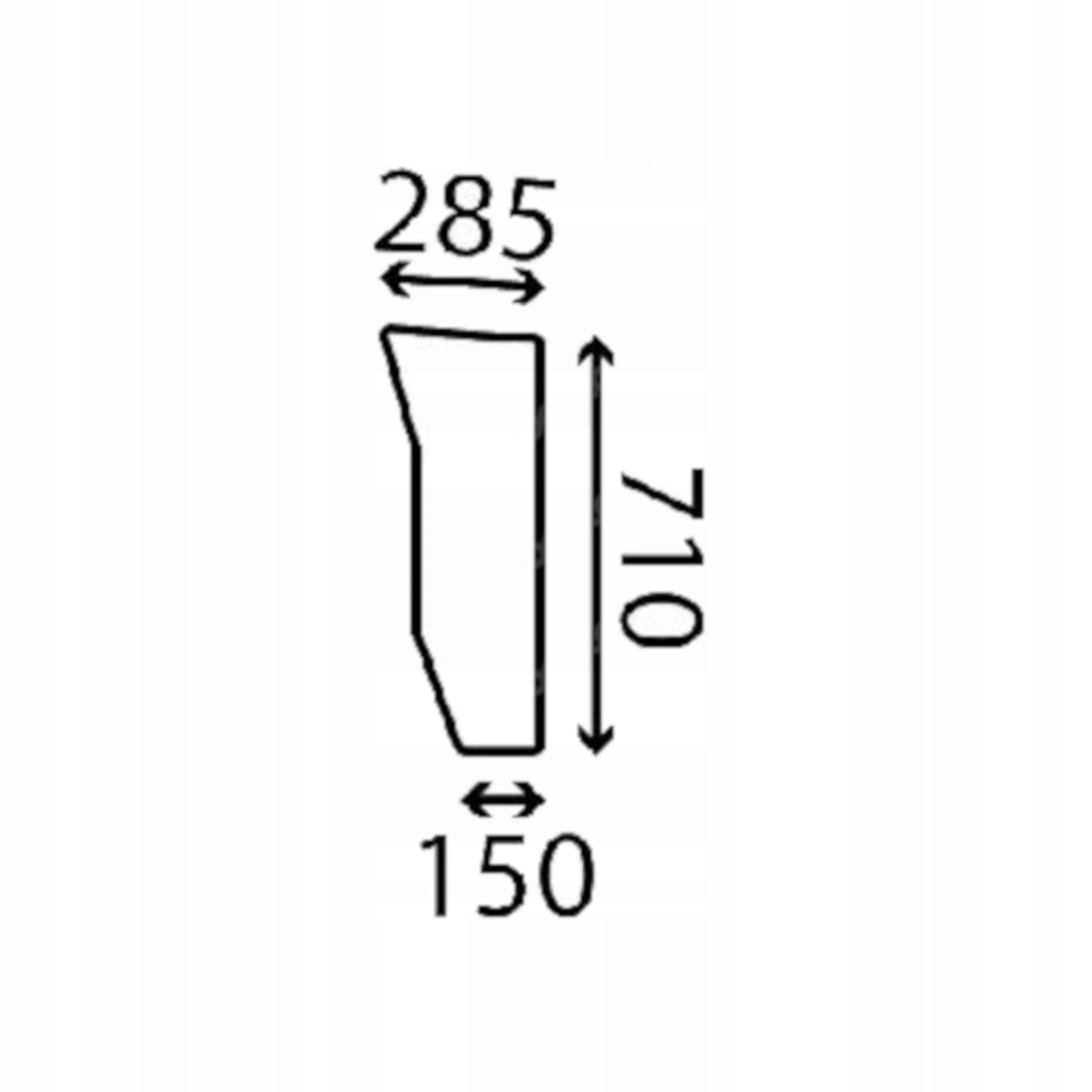 čelní sklo traktoru John Deere přední spodní ER263330
