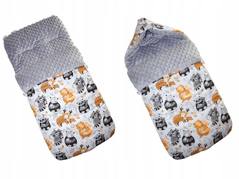 ŚPIWOREK ŚPIWÓR MINKY DO WÓZKA SPACEROWEGO GONDOLI