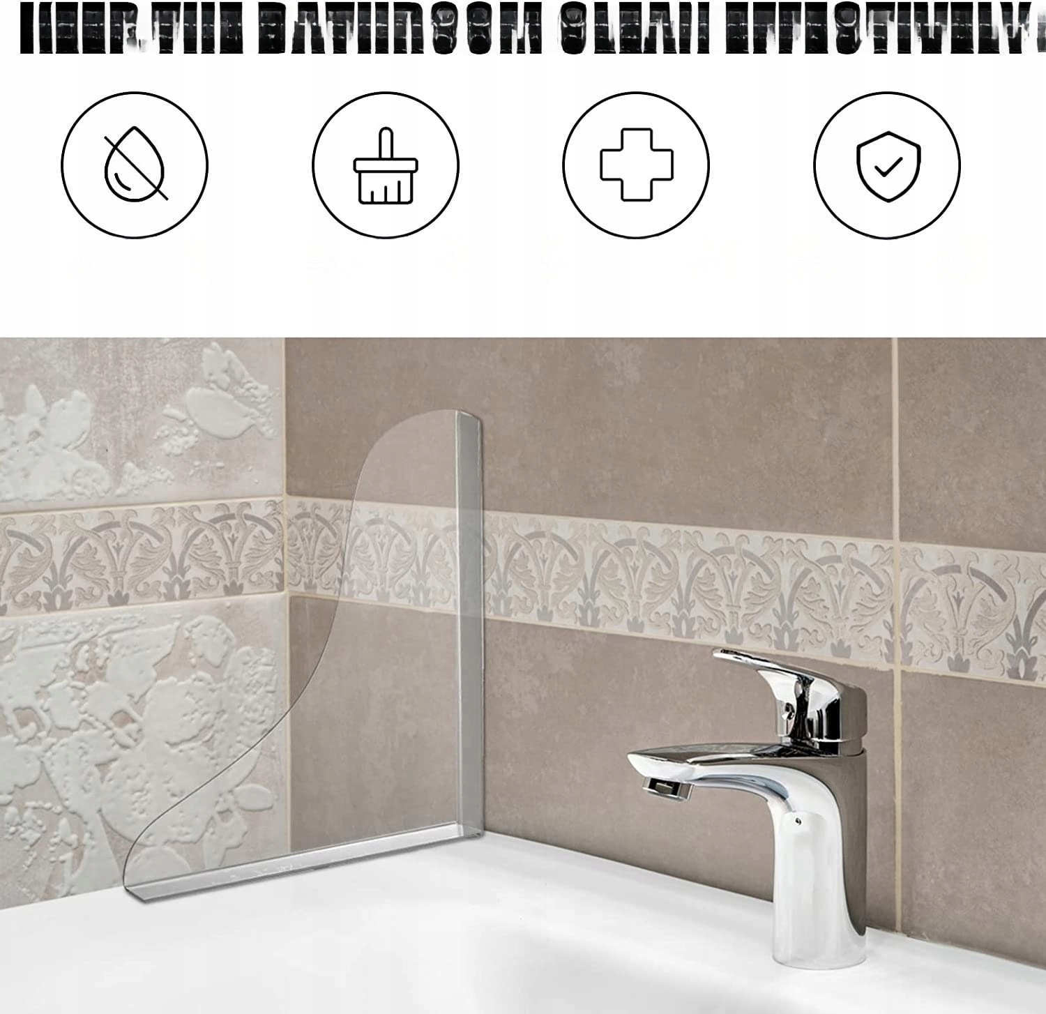 NAROŻNA OSŁONA PRYSZNICOWA OSŁONY WANNY OSŁONY WODNE Rodzaj inny