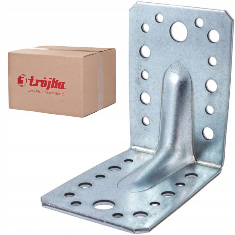 

Łącznik Kątownik Ciesielski 90x90x65x2,5 - 50 szt