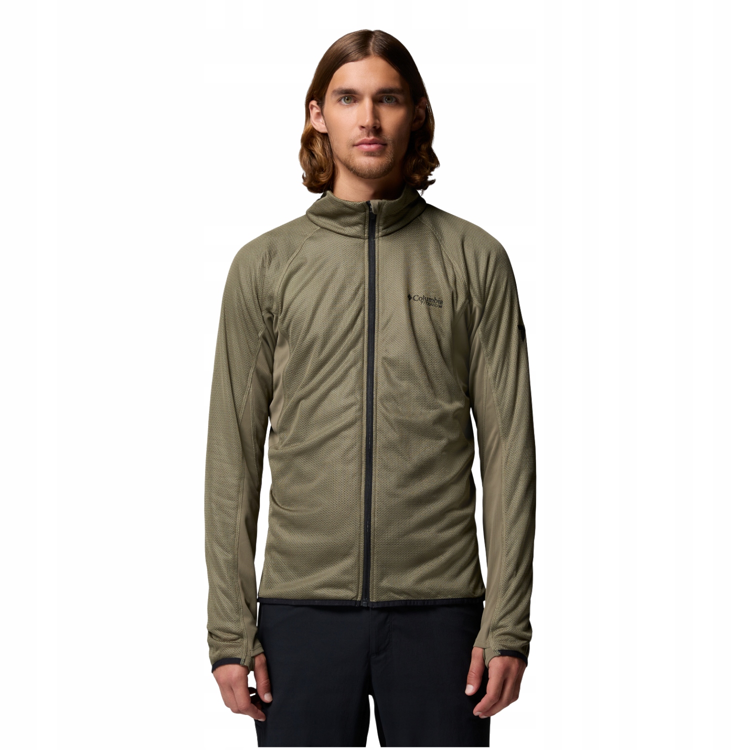 Columbia Summit Step Fz Fleece [M] Polar Pánský Polyester Zelený