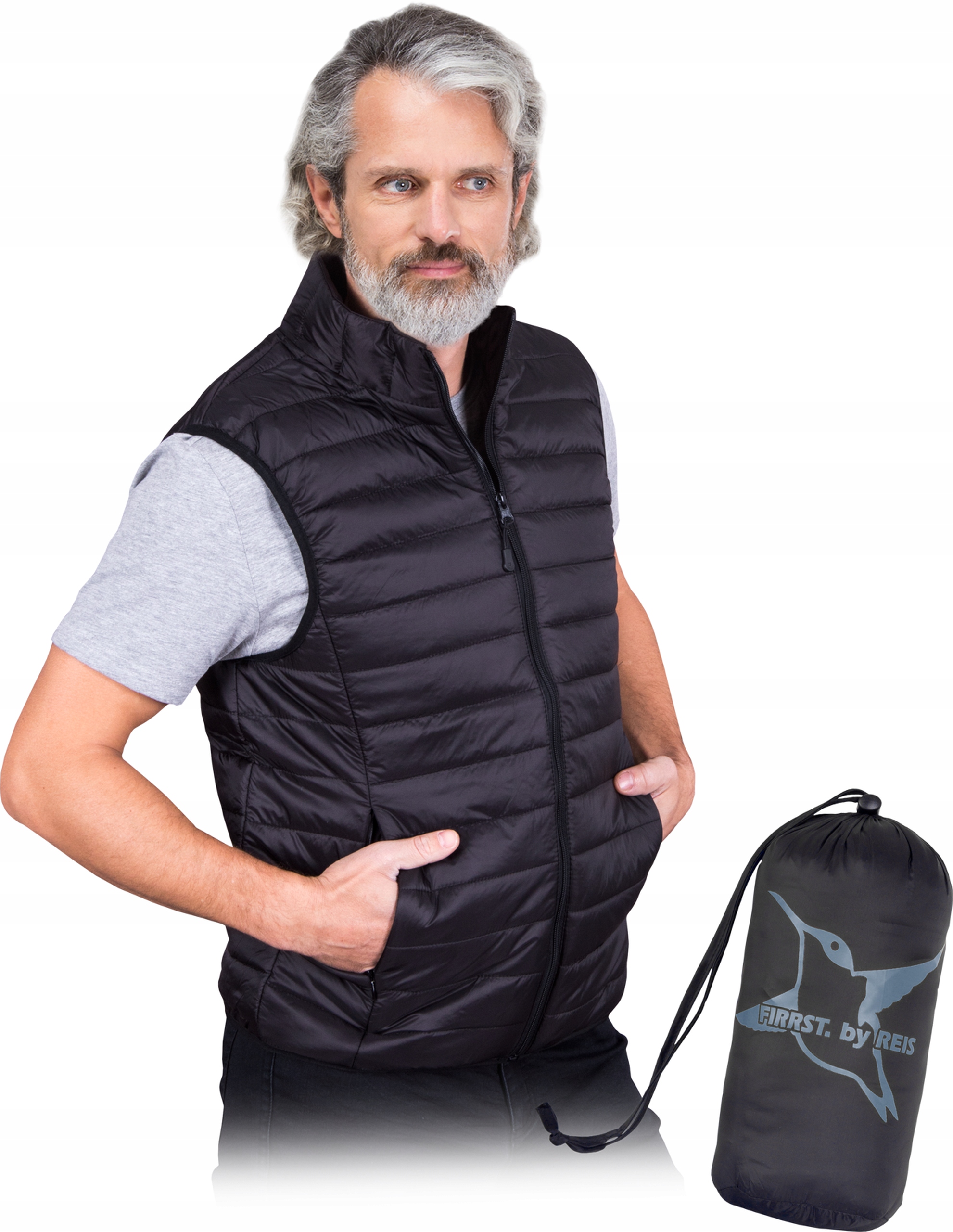 

Bezrękawnik ocieplany kamizelka męska jesienna