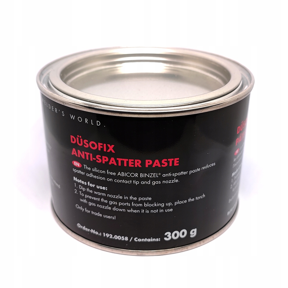 

Pasta antyodpryskowa Binzel Dusofix 300g