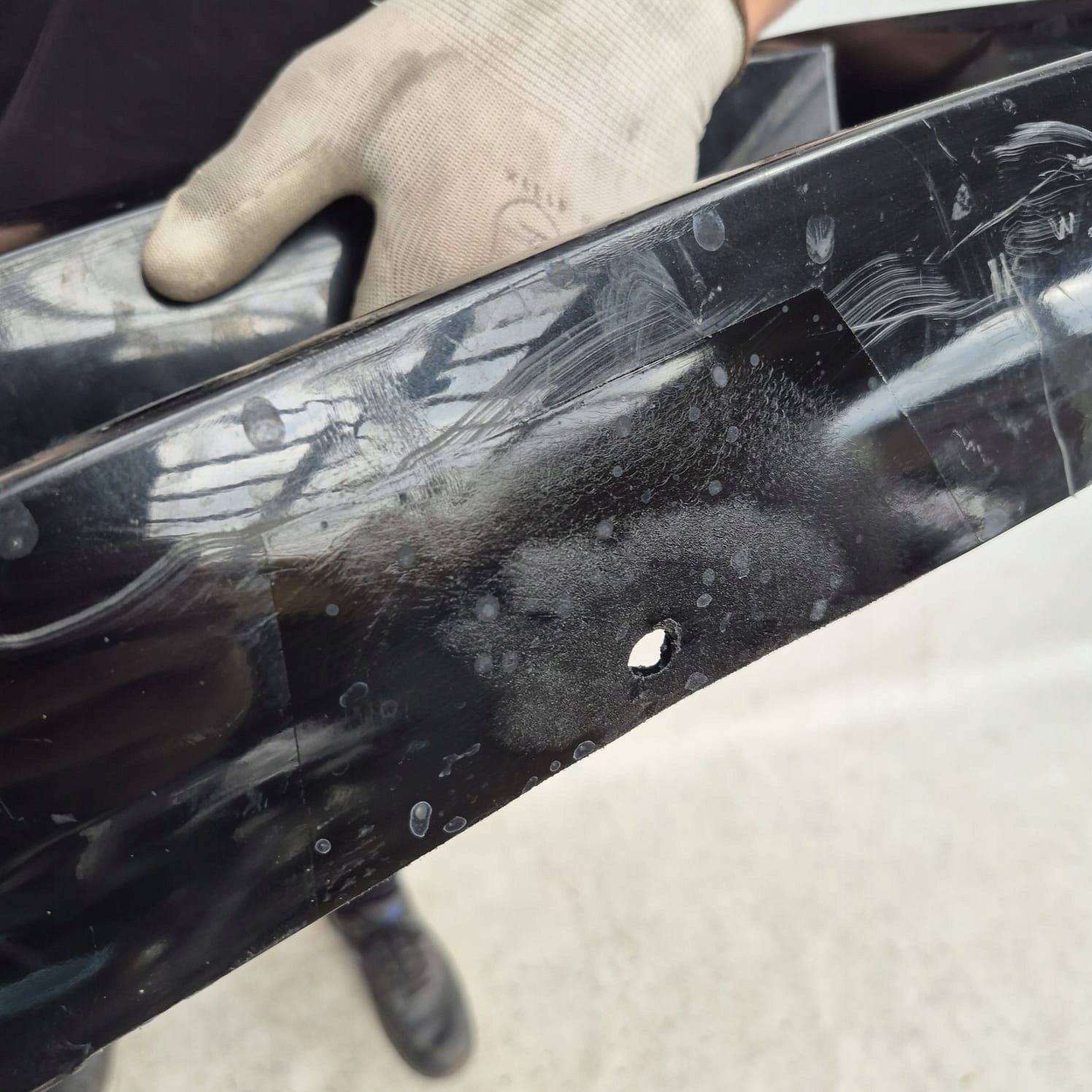 BMW X3 F25 m-packet 10-14 bumper front washer PDC 8048094