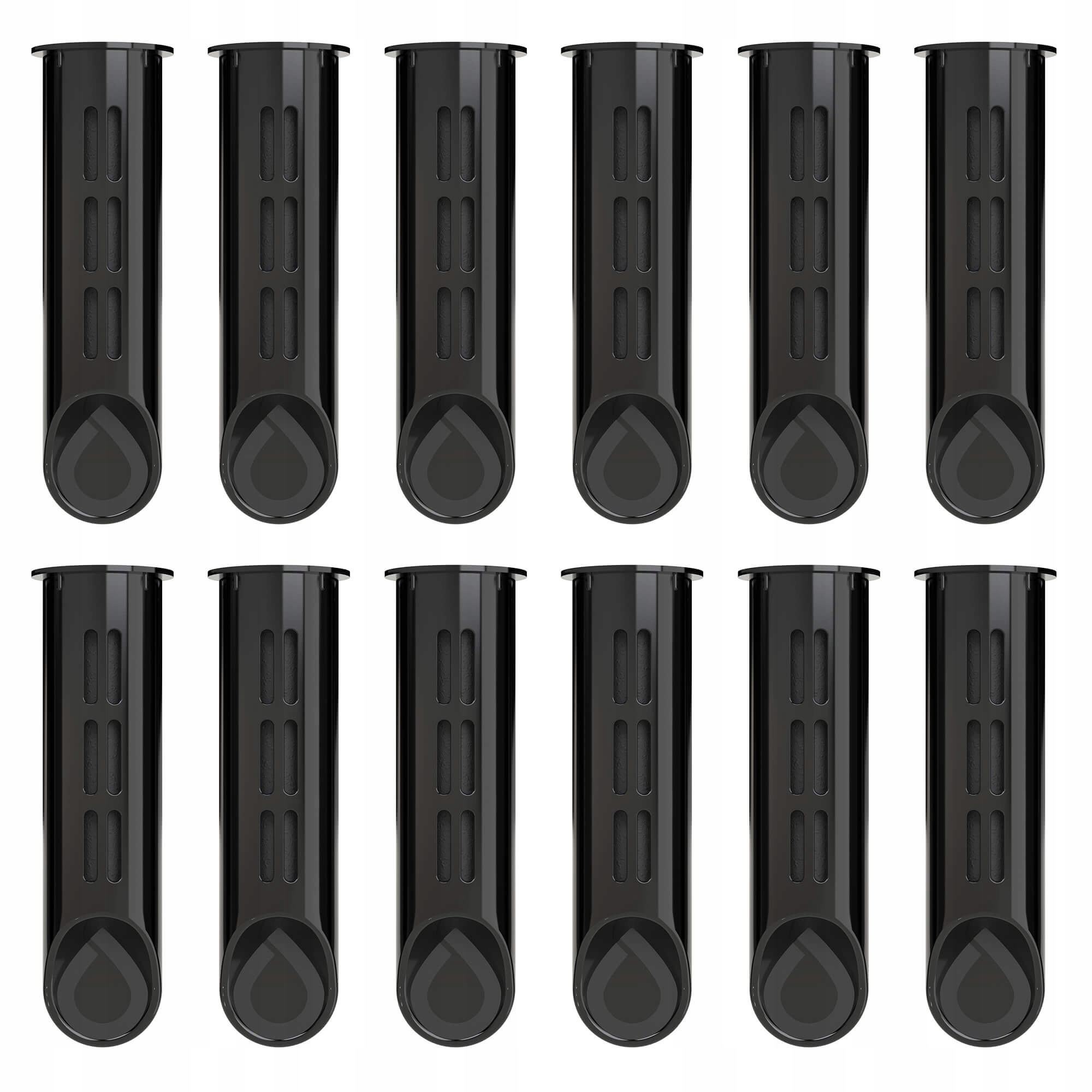 Zestaw 12 filtrów do butelki filtrującej Dafi Soft i Solid czarny