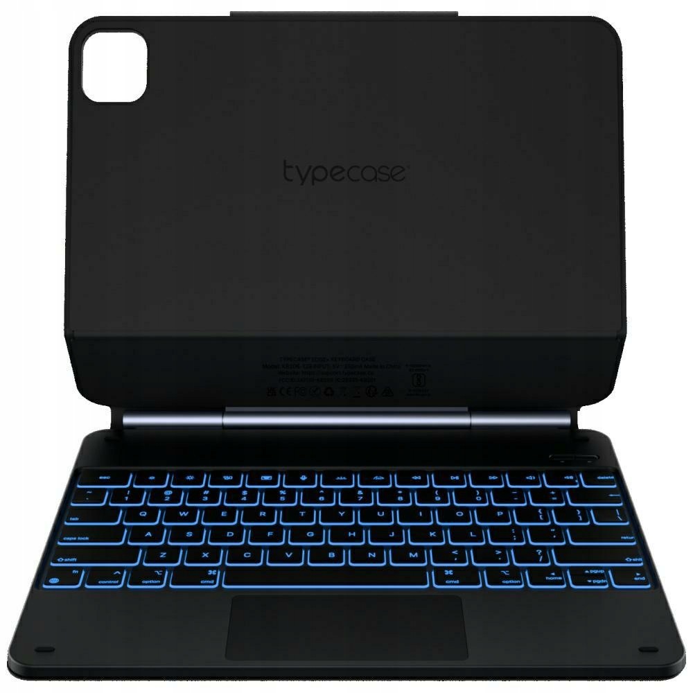Typecase Edge z klawiaturą do iPad Air 13" M2 2024/M3 2025/M4 2026 Czarny