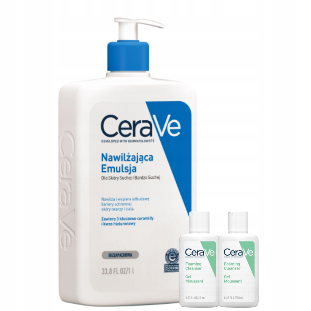 CeraVe Emulsja Nawilżająca Skóra Sucha i Bardzo Sucha 1l