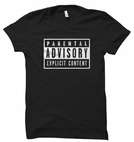 

Parental Advisory Explicit Content koszulka damska