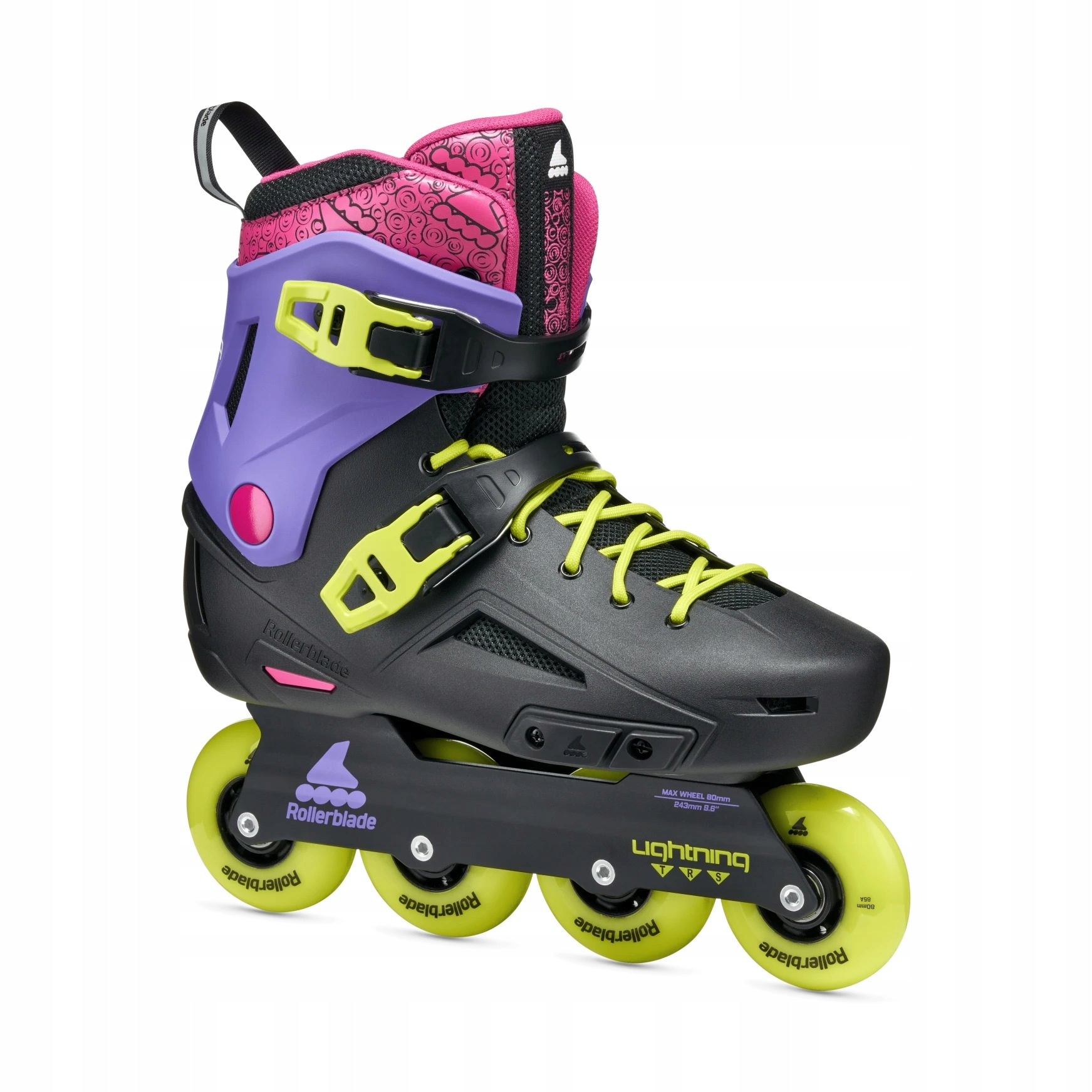 Rolki freeride Rollerblade Lightning Trs 80 Edycja Retro roz. 45,5-46