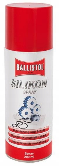 Smar silikonowy Silikon Ballistol Spray 200 ml