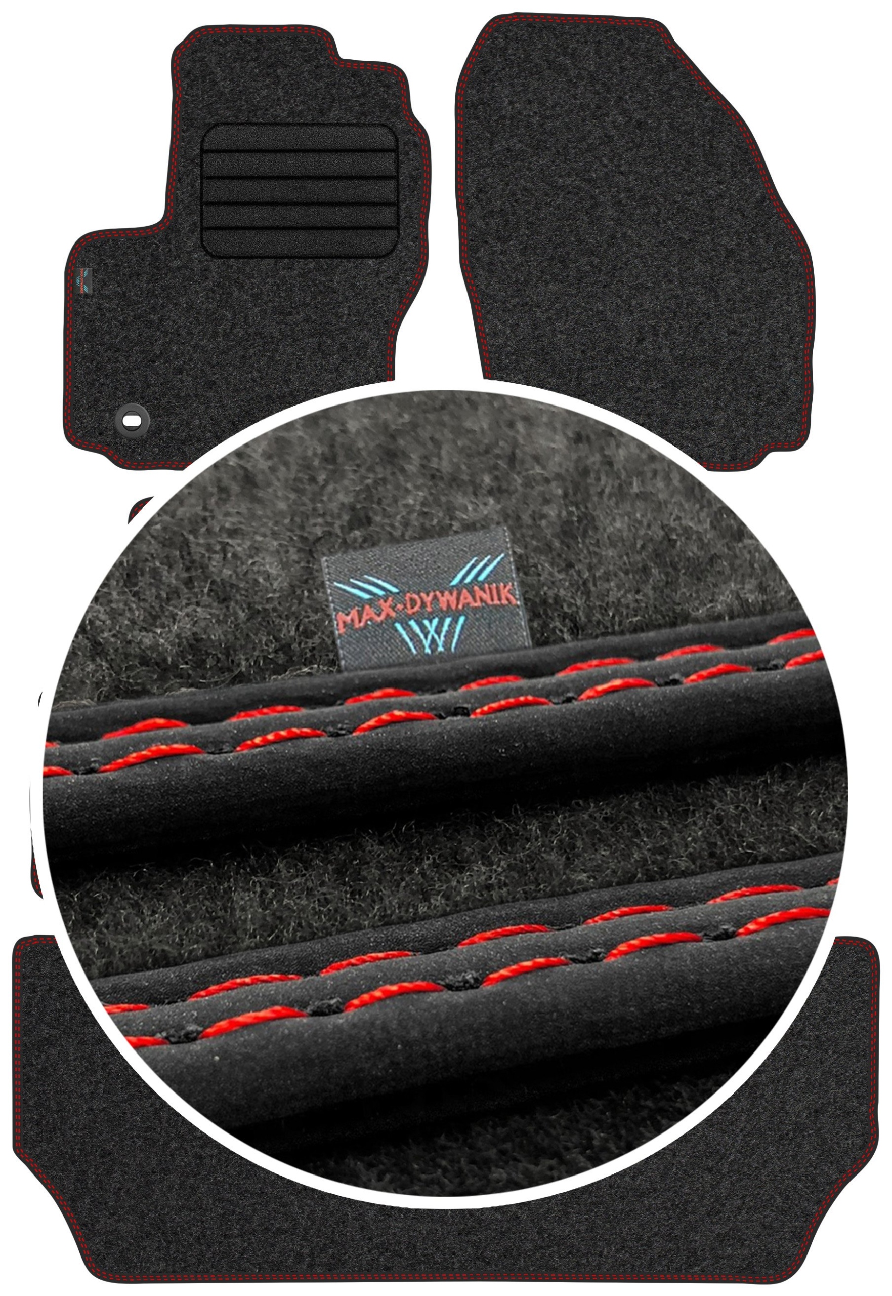 

Ford Galaxy II 7os 2006-2010 Dywaniki samochodowe