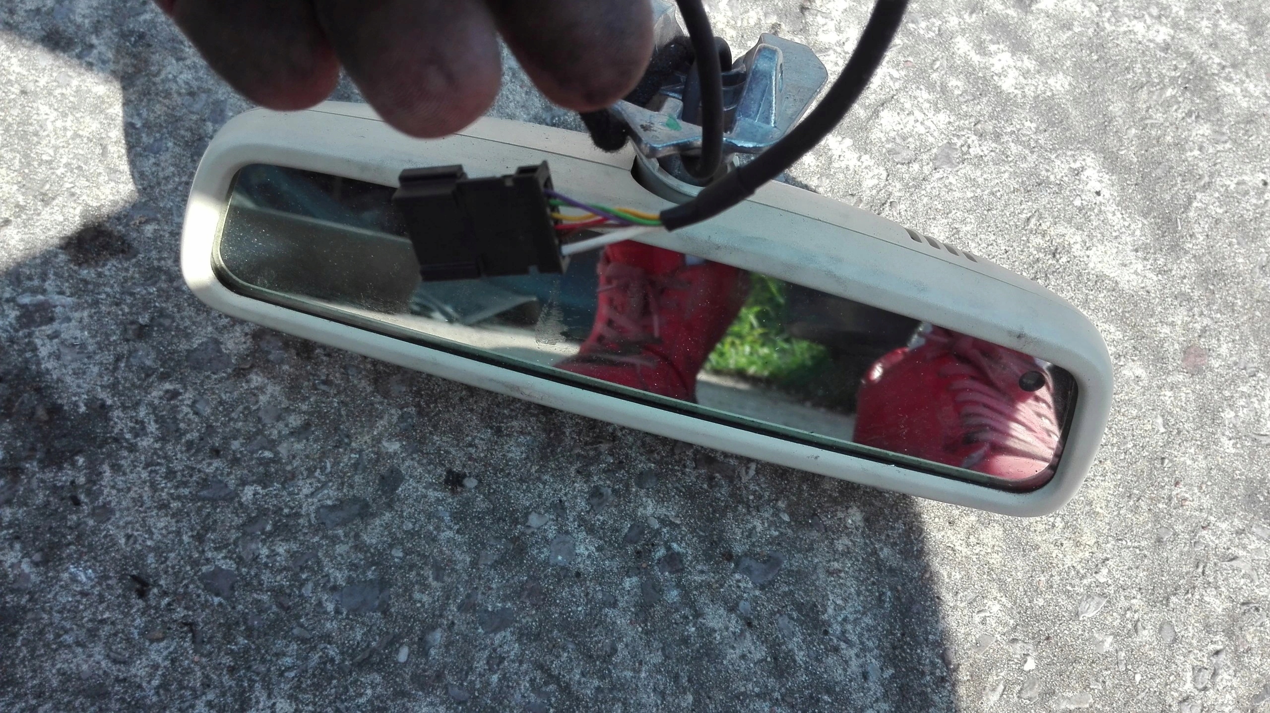 mirror inner reversely MERCEDES W211