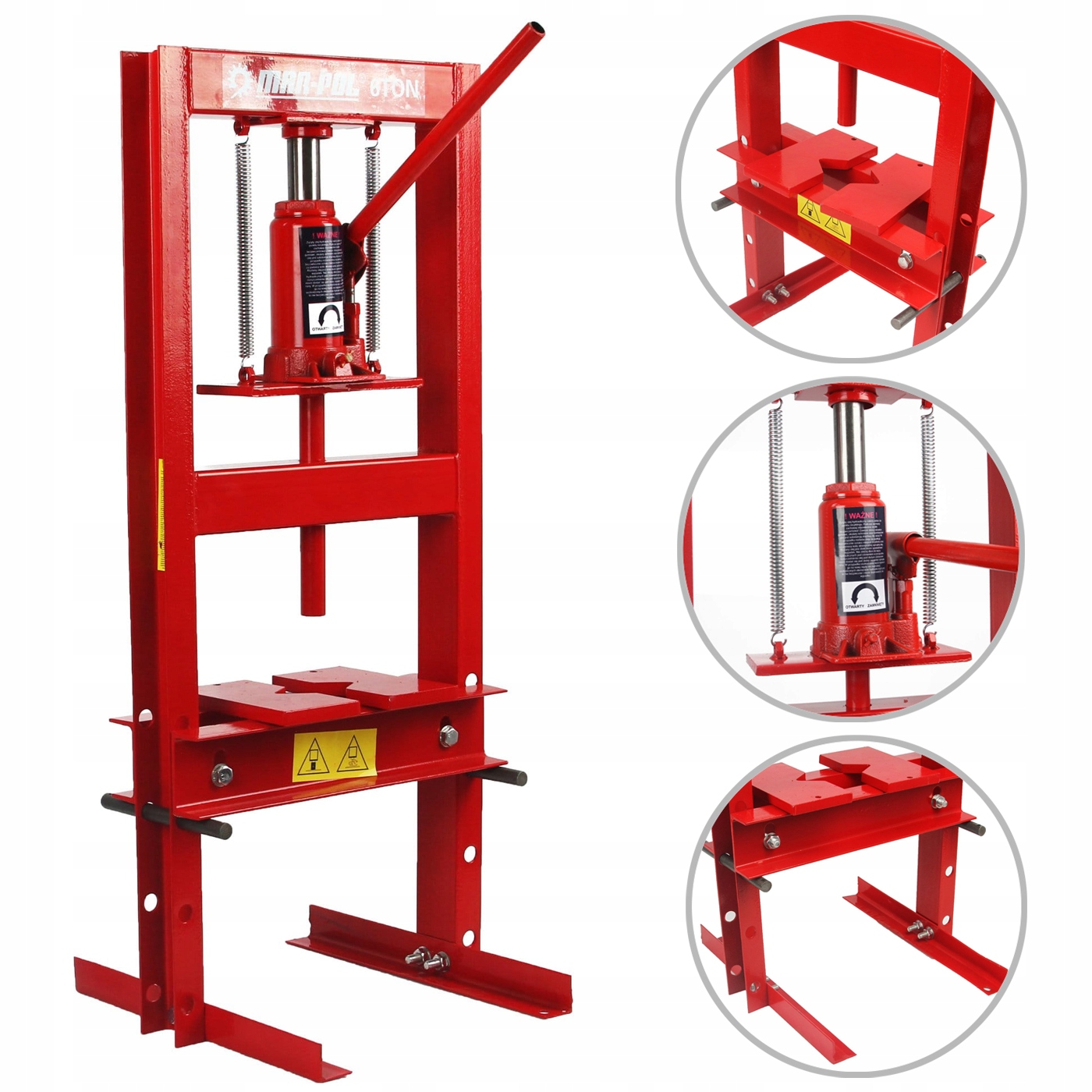 MAR POL PRASA HYDRAULICZNA 6T WARSZTATOWA