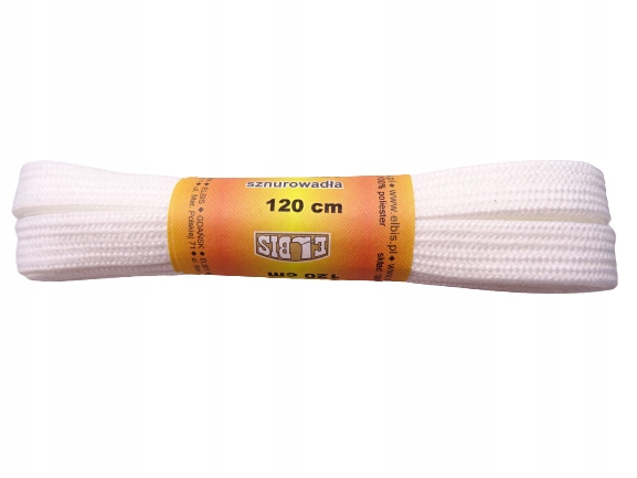 

Sznurowadła sznurówki płaskie 120 cm białe