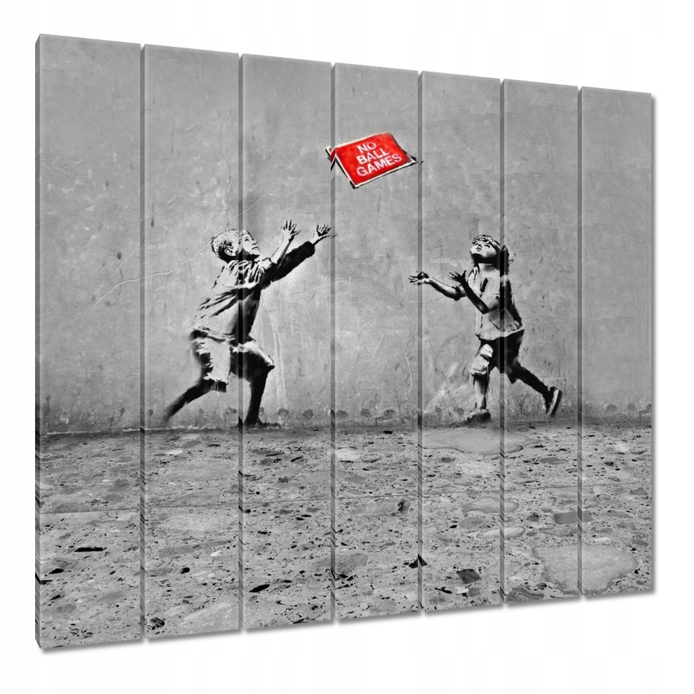 Obraz 210x195 Banksy No ball games