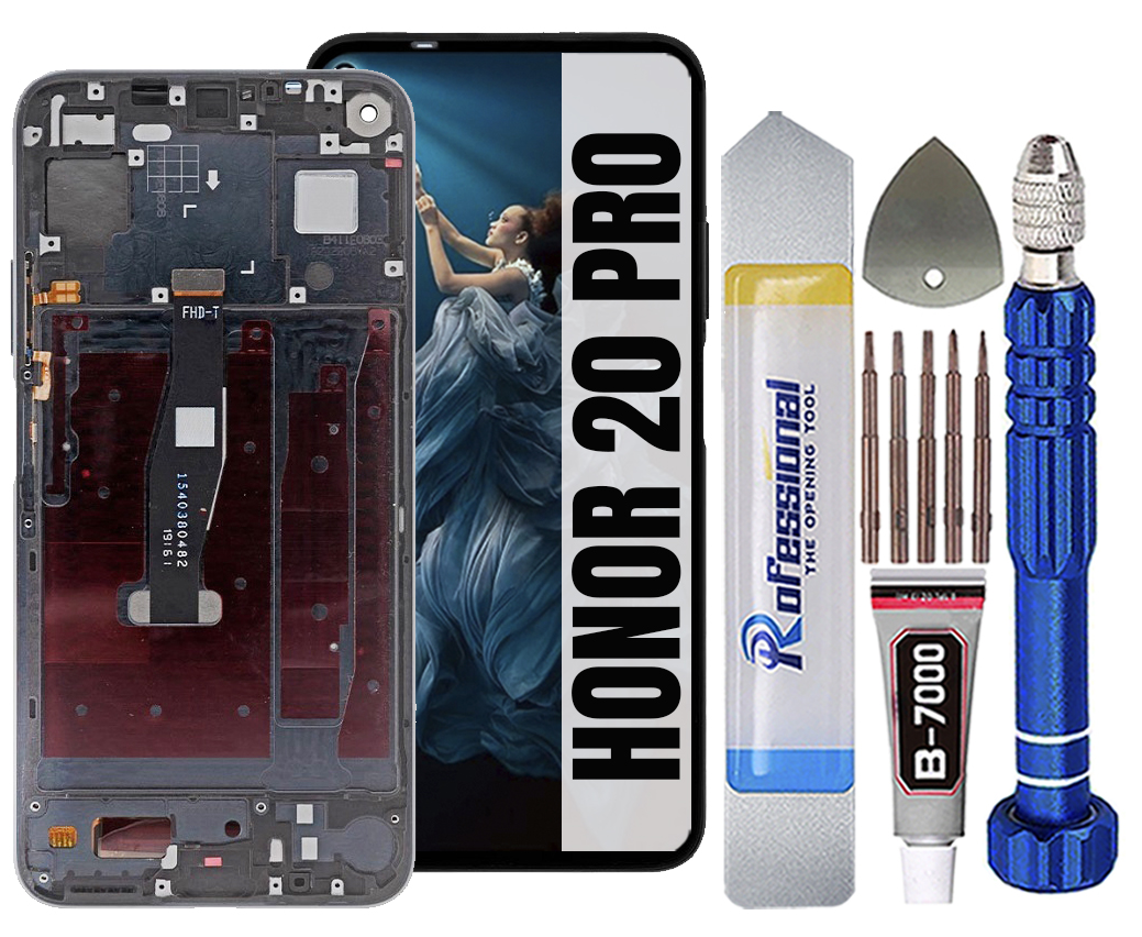 Huawei Honor 20 Pro LCD displej Obrazovka Rámeček