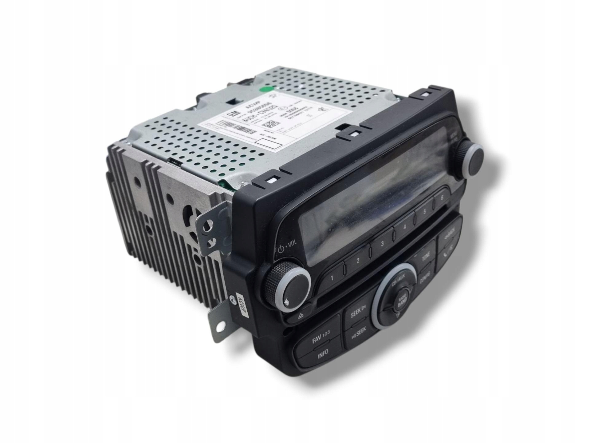 Radio samochodowe Chevrolet Spark M300 2013 95385058