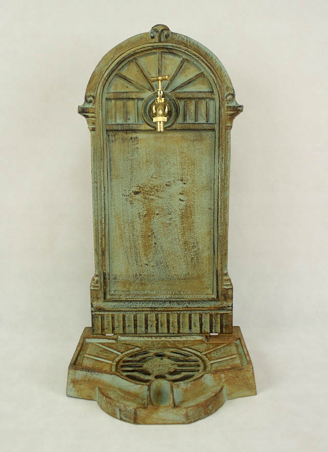 Żeliwny przyścienny zlew do ogrodu wylewka kran Typ fontanna (pompa)