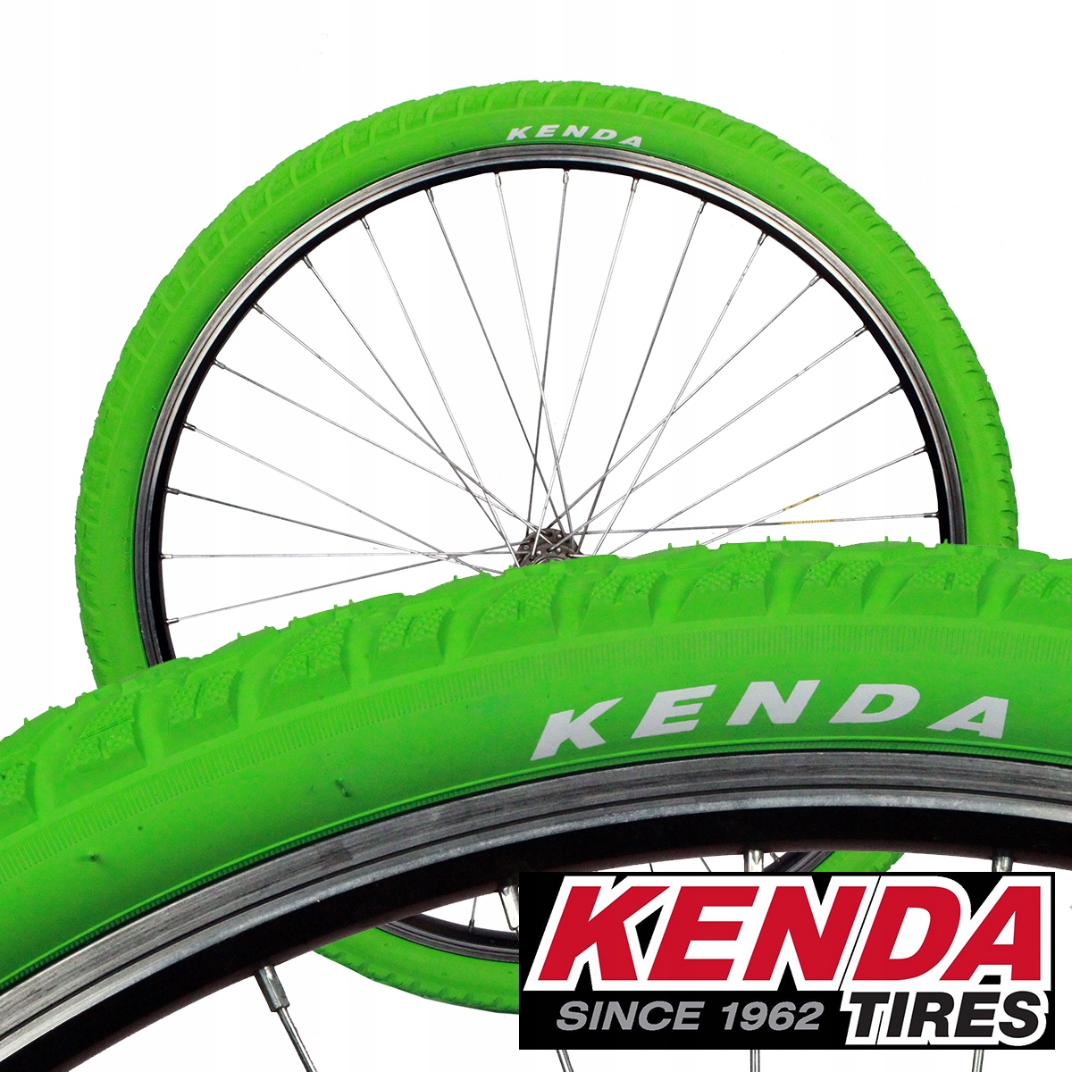 

Opona Rowerowa Kenda 26x1.95 K948 Zielona