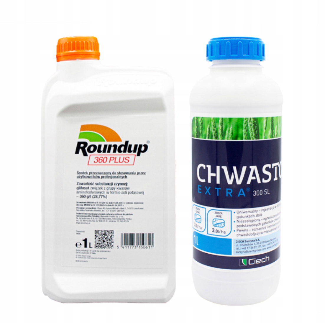 Roundup 360 Plus 1L Chwastox Extra 300 Sl 1L