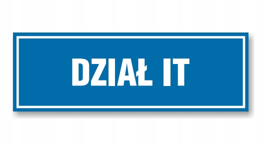 Naklejka OP-82 - DZIAŁ IT