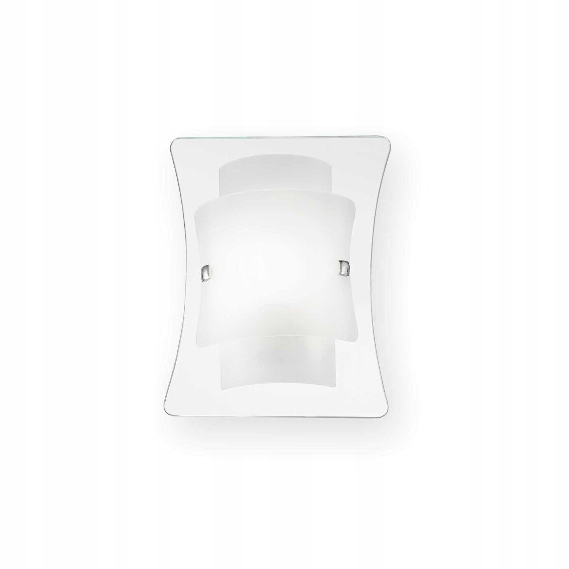 Nástenné svietidlo Ideal Lux Triplo AP1 E27 kov/sklo biela 60W
