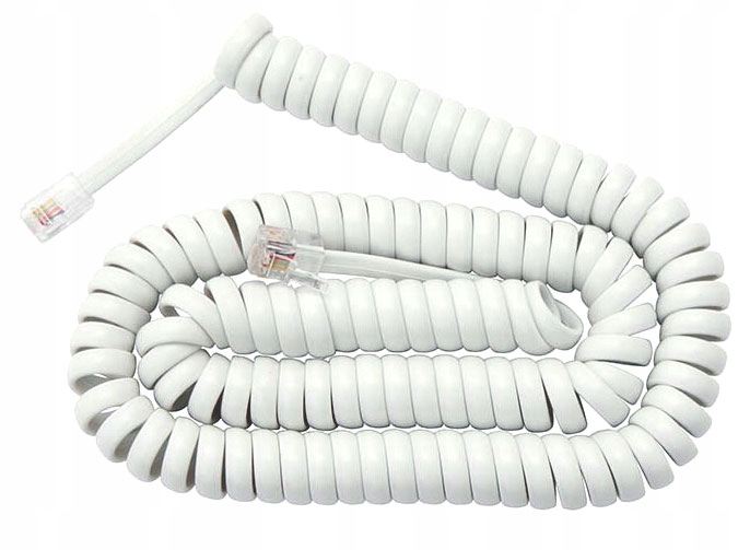 

Przewód telefoniczny słuchawki RJ9-W/RJ9-W/4.0m bi