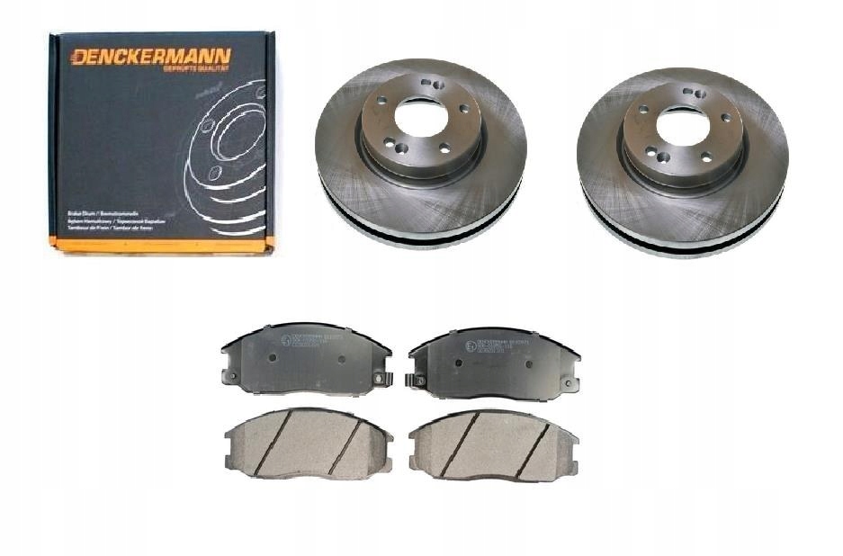 Kotouče Brzdové Hyundai Santa Fe Přední Sada 276 MM