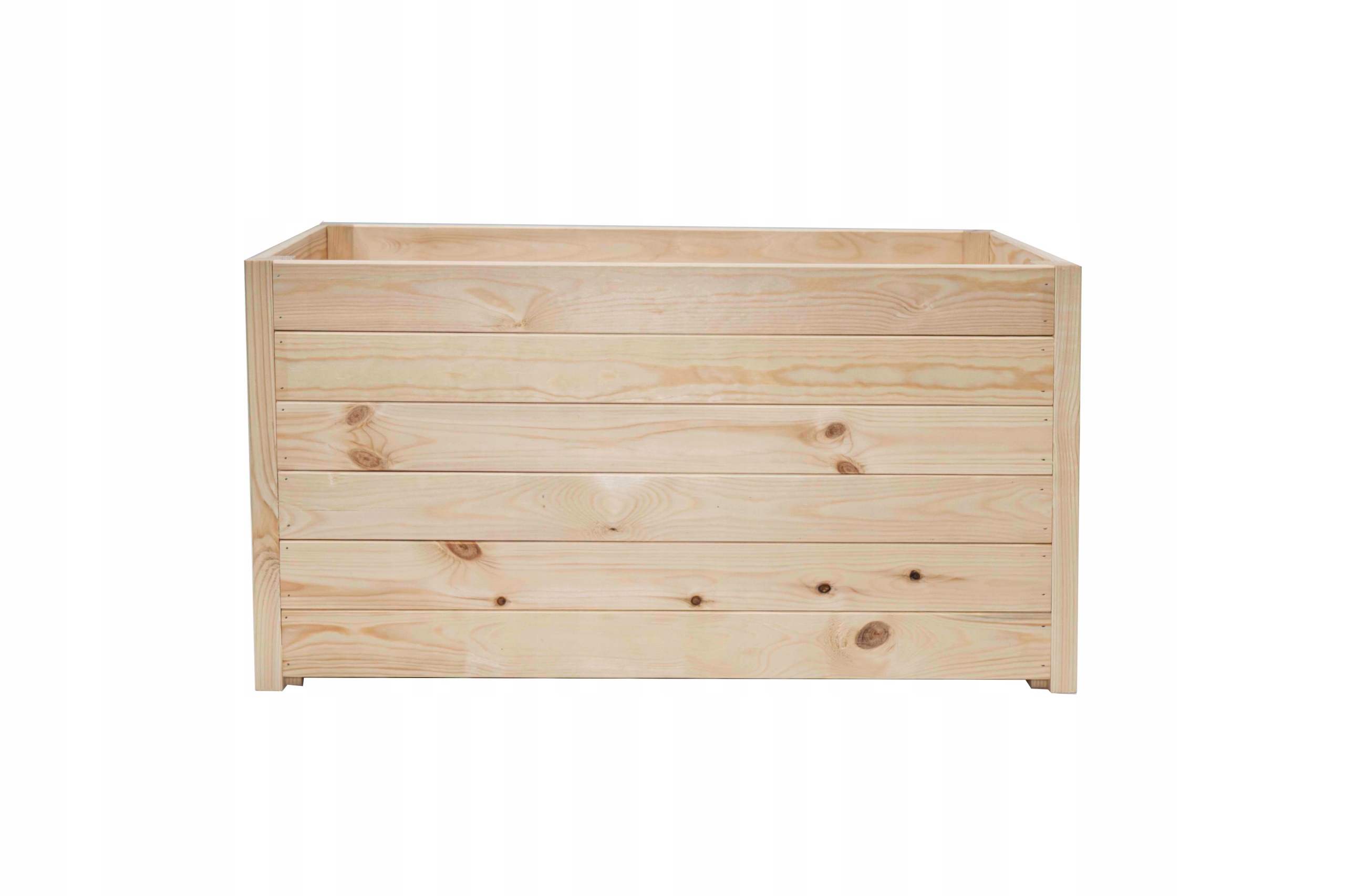 Donica drewniana ogrodowa, 80x40x42 cm