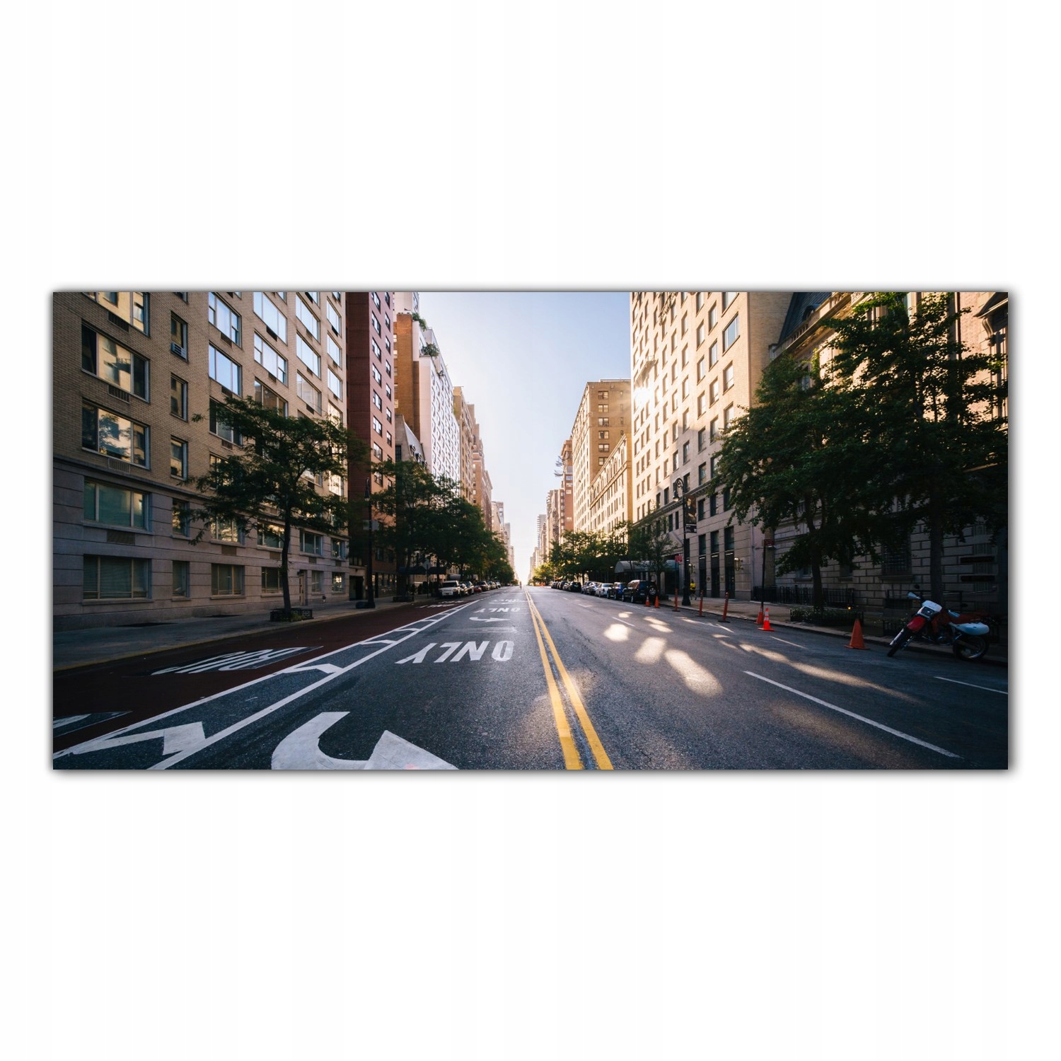 

Hartowany Obraz Szklany Manhattan Ny Ulica 100x50